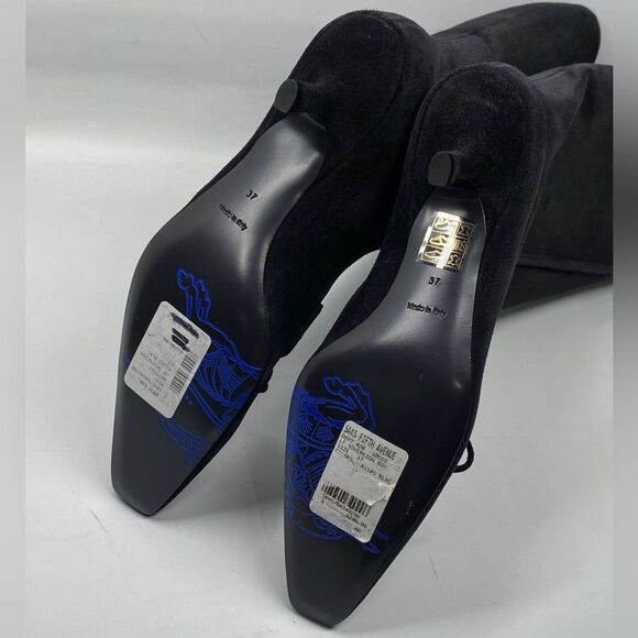 Burberry Storm Tall Suede Boots size 37 - Picture 14 of 15